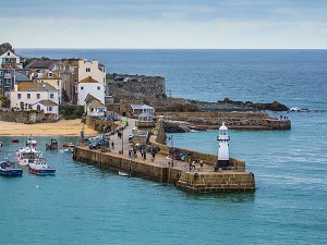 Cornish fishing village