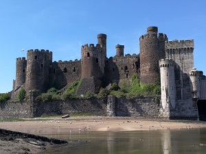Conway castle Wales